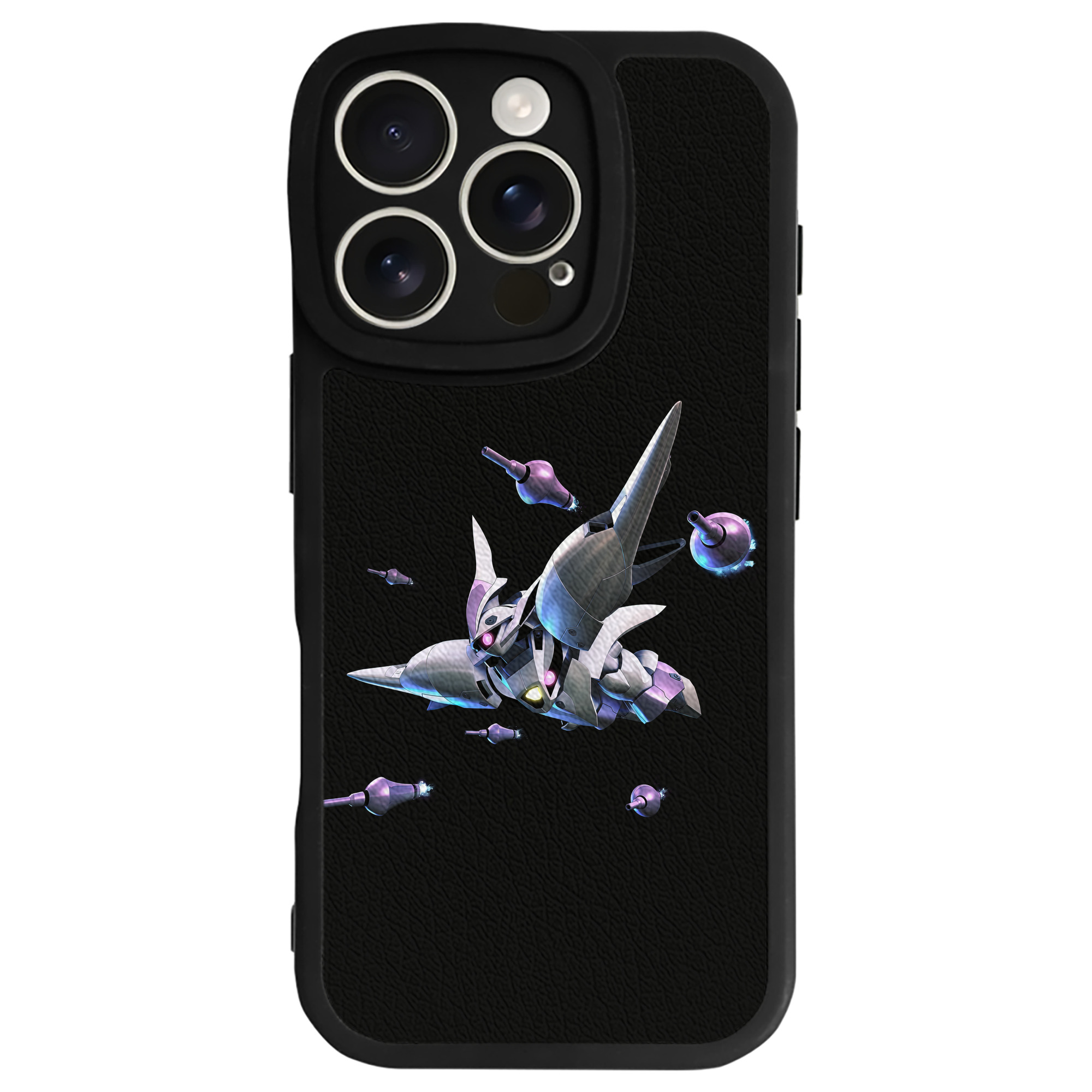 （画像用） 機動戦士ガンダム Mobile Suit Gundam 【iPhone 16シリーズ対応】シリコンスマホケース（レザー調） 材質：シリコン
